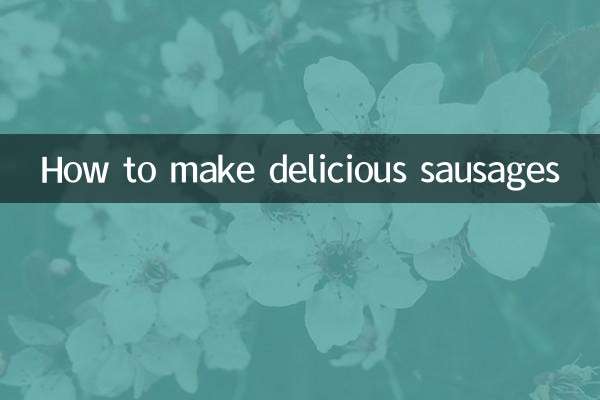 Come preparare deliziose salsicce