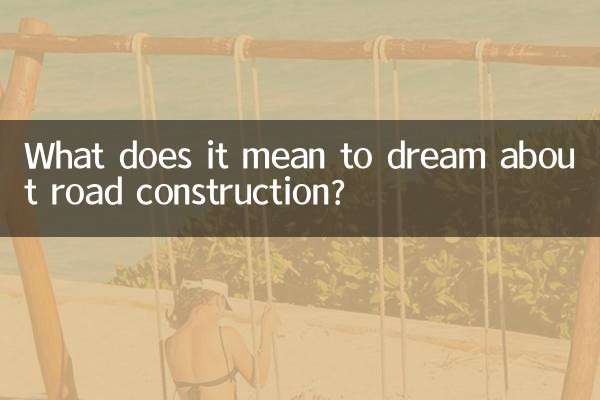 O que significa sonhar com construção de estradas?