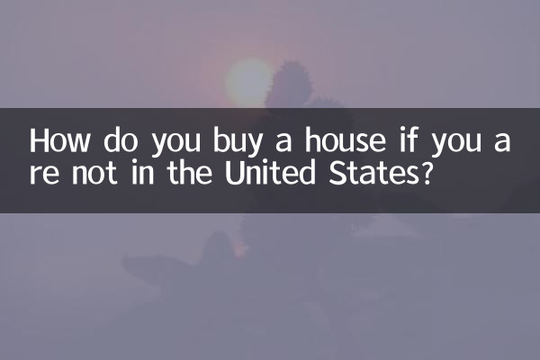 ¿Cómo se compra una casa si no estás en Estados Unidos?