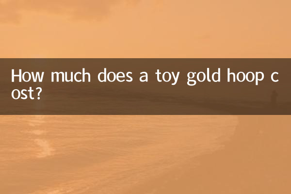 Quanto costa un cerchio d'oro giocattolo?