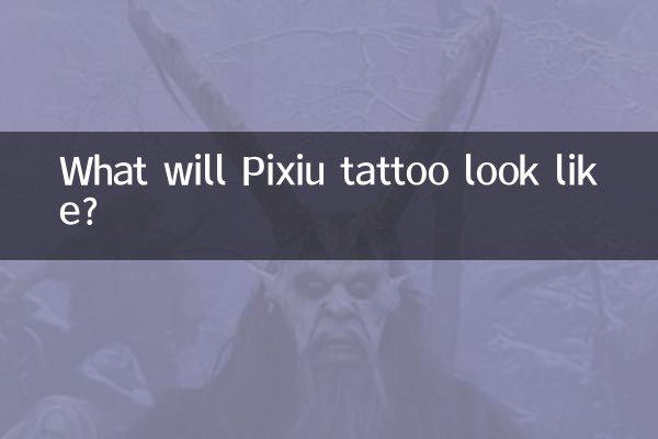 What will Pixiu tattoo look like?