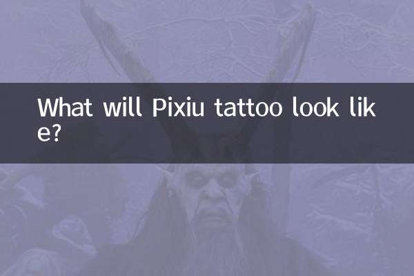 What will Pixiu tattoo look like?