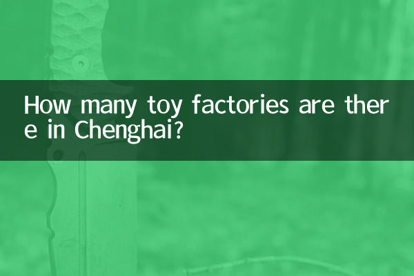 How many toy factories are there in Chenghai?
