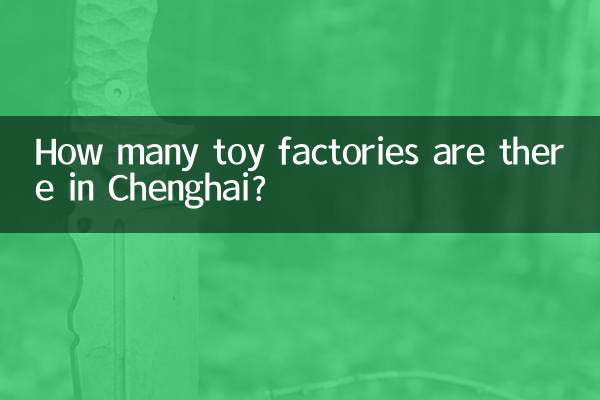 How many toy factories are there in Chenghai?