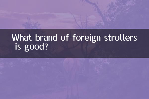 غیر ملکی ٹہلنے والوں کا کون سا برانڈ اچھا ہے؟