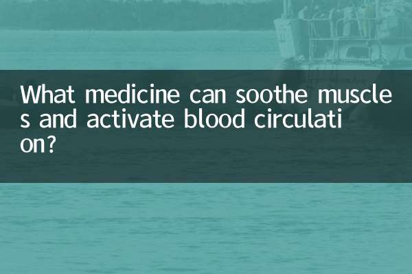 什麼藥舒筋活絡