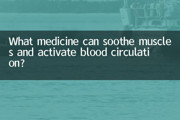 什麼藥舒筋活絡