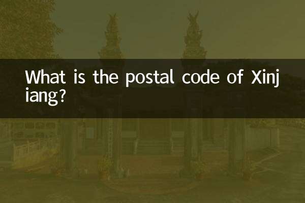 What is the postal code of Xinjiang?