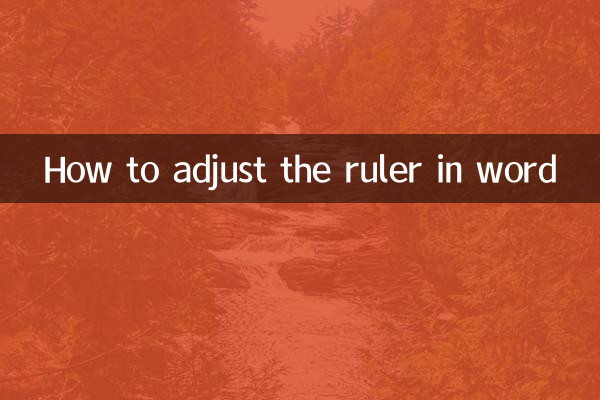 كيفية ضبط المسطرة في الكلمة