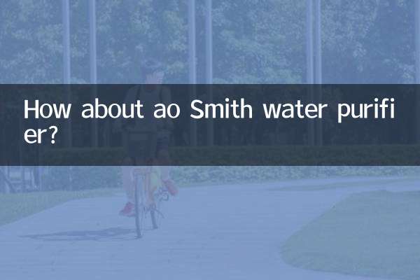 How about ao Smith water purifier?