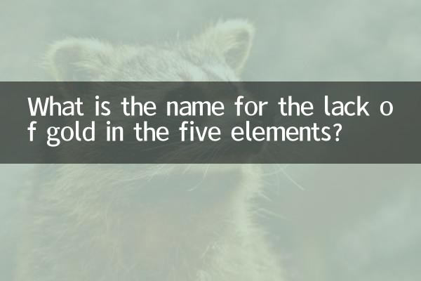 पांच तत्वों में सोने की कमी को क्या कहते हैं?