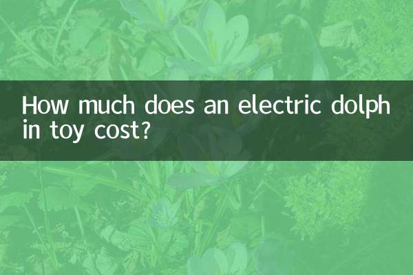 How much does an electric dolphin toy cost?
