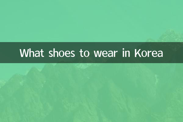 Какую обувь носить в Корее