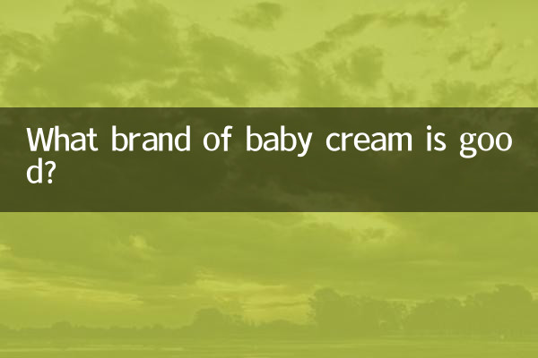 ¿Qué marca de crema para bebé es buena?