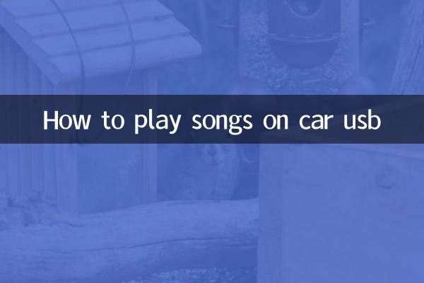 Come riprodurre canzoni sulla chiavetta USB dell'auto