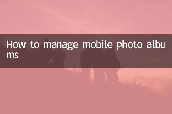 So verwalten Sie mobile Fotoalben