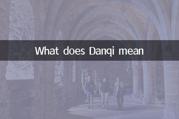 What does Danqi mean