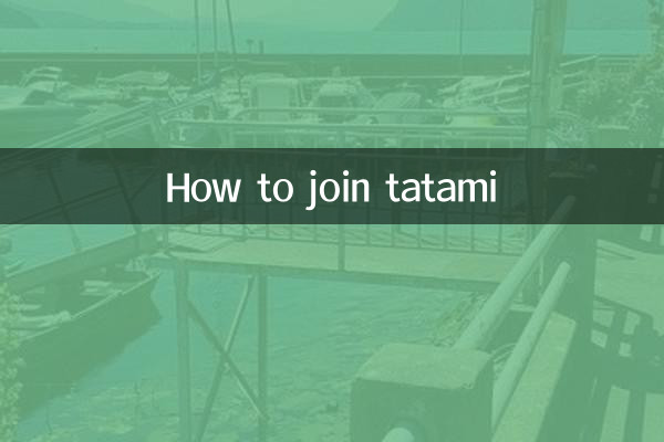 Come unirti al tatami