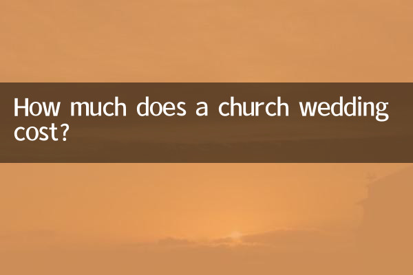 Quanto costa un matrimonio in chiesa?