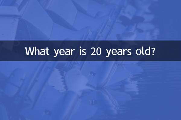 In che anno compiono 20 anni?