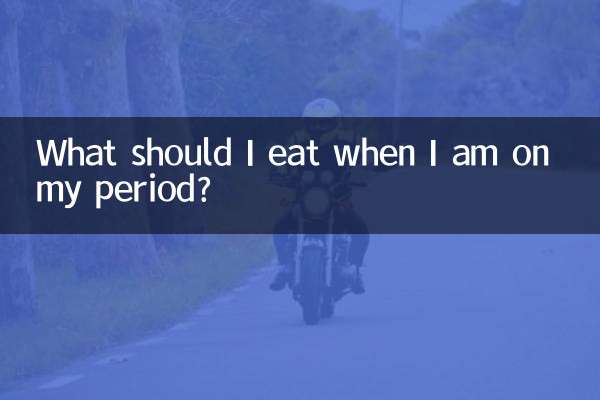 ¿Qué debo comer cuando tengo la regla?