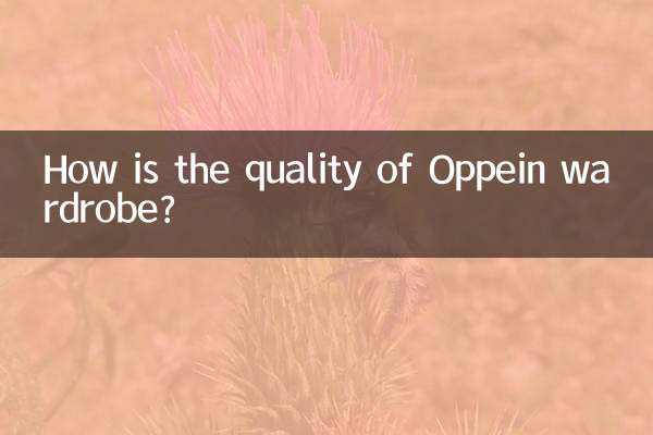 How is the quality of Oppein wardrobe?