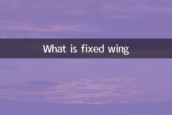 ফিক্সড উইং কি