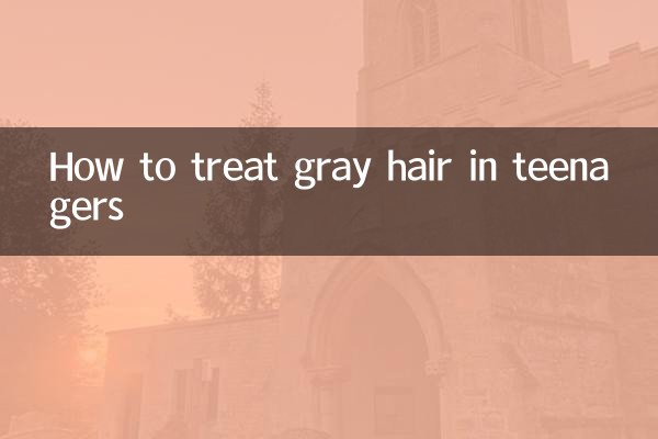 Come trattare i capelli grigi negli adolescenti
