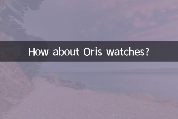 How about Oris watches?