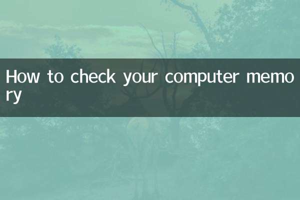 Como verificar a memória do seu computador