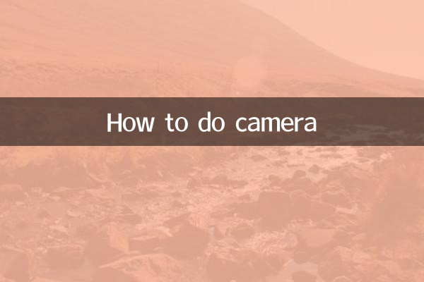 Come fare la macchina fotografica