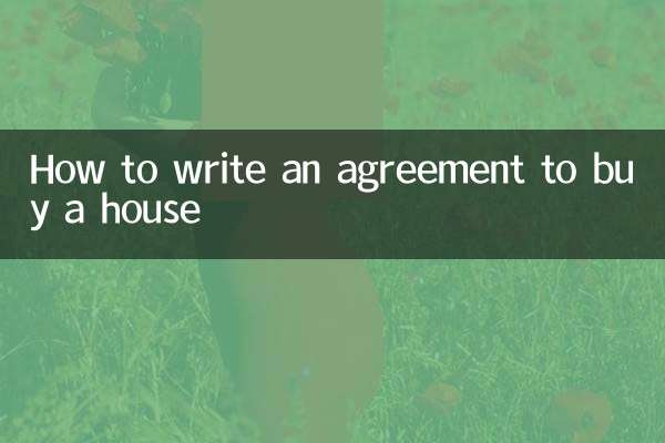 Cómo redactar un contrato para comprar una casa