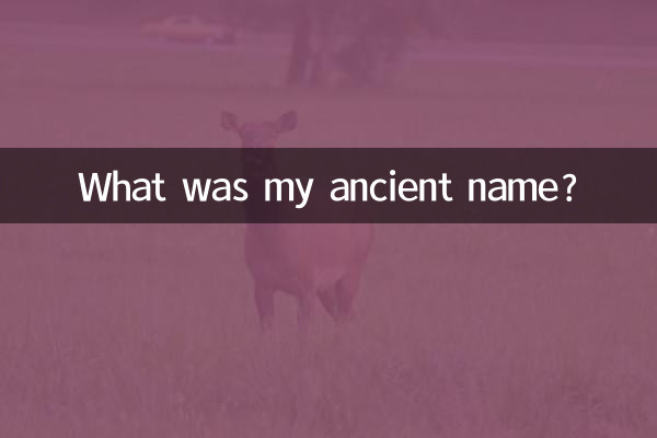 ما هو اسمي القديم؟
