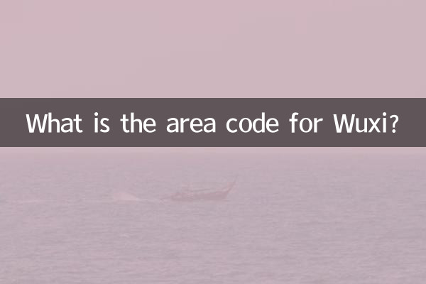 Wie lautet die Vorwahl von Wuxi?