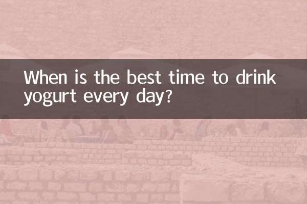 Wann ist die beste Zeit, jeden Tag Joghurt zu trinken?