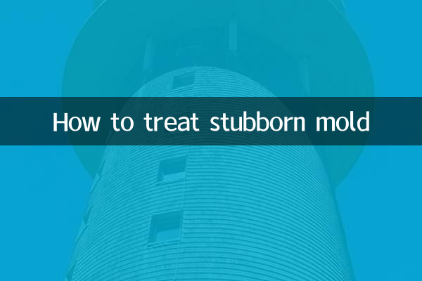 Come trattare la muffa ostinata