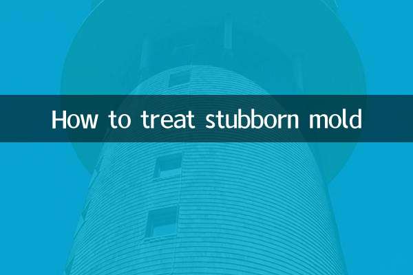 Come trattare la muffa ostinata