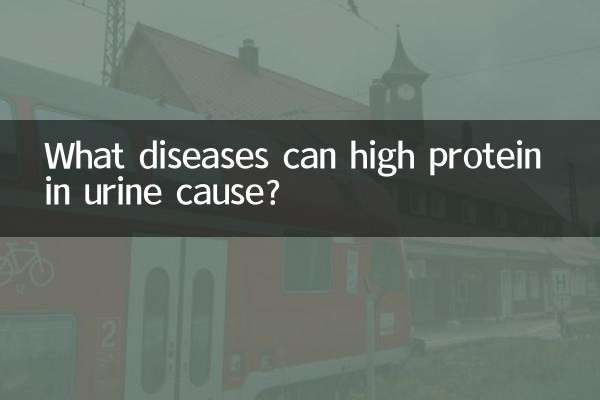 소변에 단백질이 많으면 어떤 질병이 발생할 수 있나요?