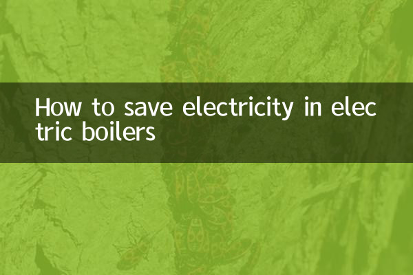 Comment économiser de l'électricité dans les chaudières électriques