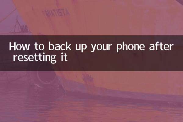 Como fazer backup do seu telefone depois de redefini-lo