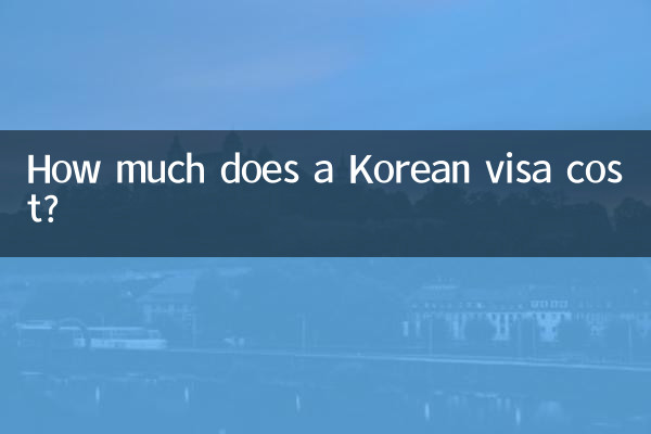 کورین ویزا کی قیمت کتنی ہے؟