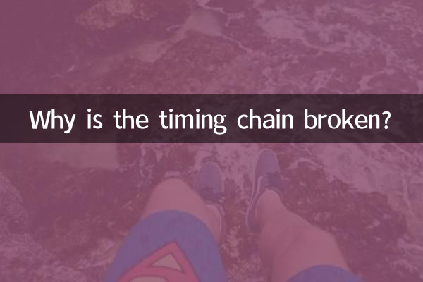 타이밍 체인이 끊어진 이유는 무엇입니까?