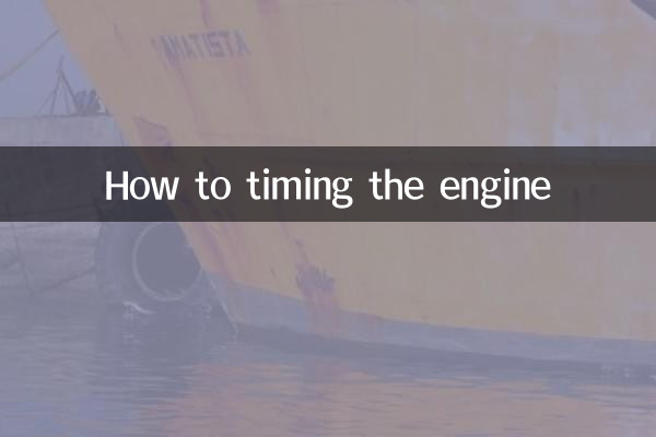 How to timing the engine