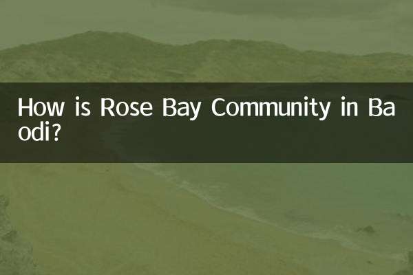 How is Rose Bay Community in Baodi?