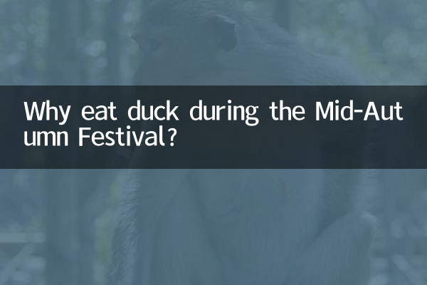 Pourquoi manger du canard pendant la Fête de la Mi-Automne ?
