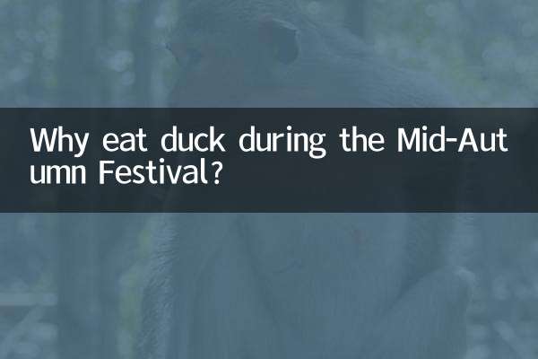 Pourquoi manger du canard pendant la Fête de la Mi-Automne ?