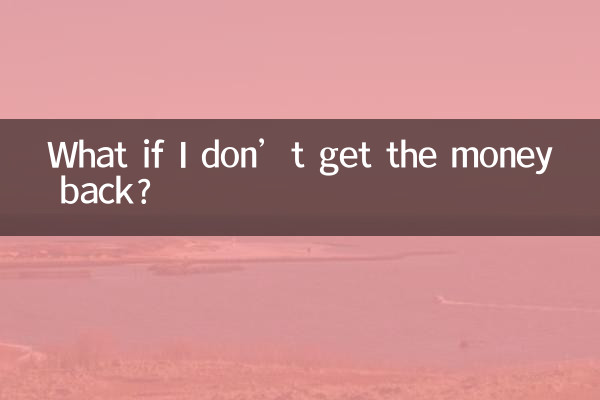 আমি যদি টাকা ফেরত না পাই?