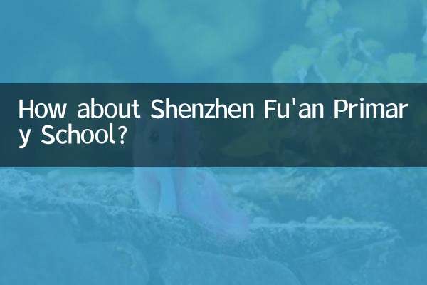 Que tal a Escola Primária Shenzhen Fu'an?