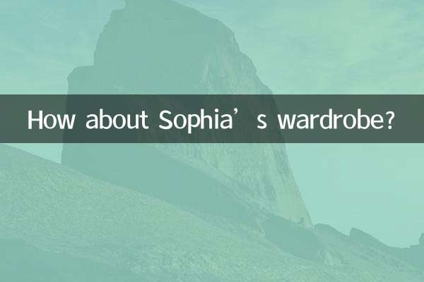 সোফিয়ার পোশাক কেমন হবে?