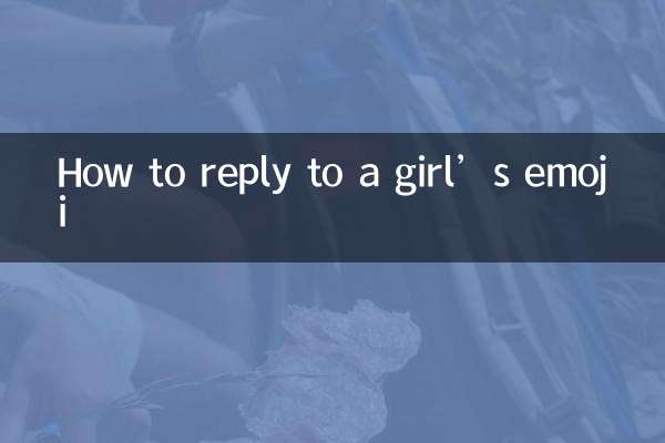 女生发表情怎么回复